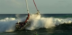 Jak velká vlna může překlopit jachtu?