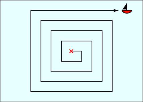 Muž přes palubu ztracen z dohledu…