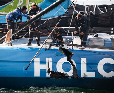 The Ocean Race Europe začal kolizí