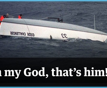 Záchrana v ledové bouři v Jižním oceánu