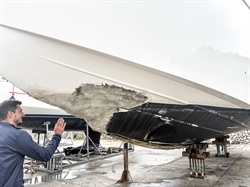 Jak se opravuje díra v přídi. Chorvatská metoda