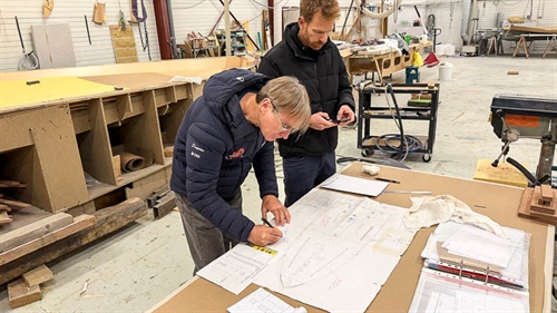 Milan Koláček staví novou Class40