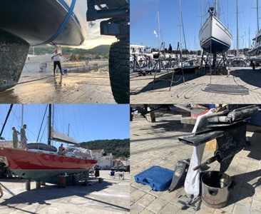 Příprava jachty na sezónu
